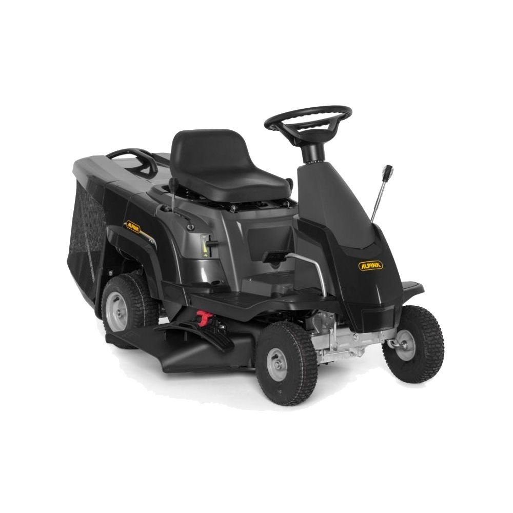 Aufsitz-Rasentraktor Rider Alpina AT2 66 QA mit Grasfangkorb