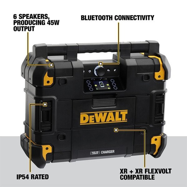 DeWalt DWST1-81078-QW DEWALT TSTAK Radio + XR Ladegerät