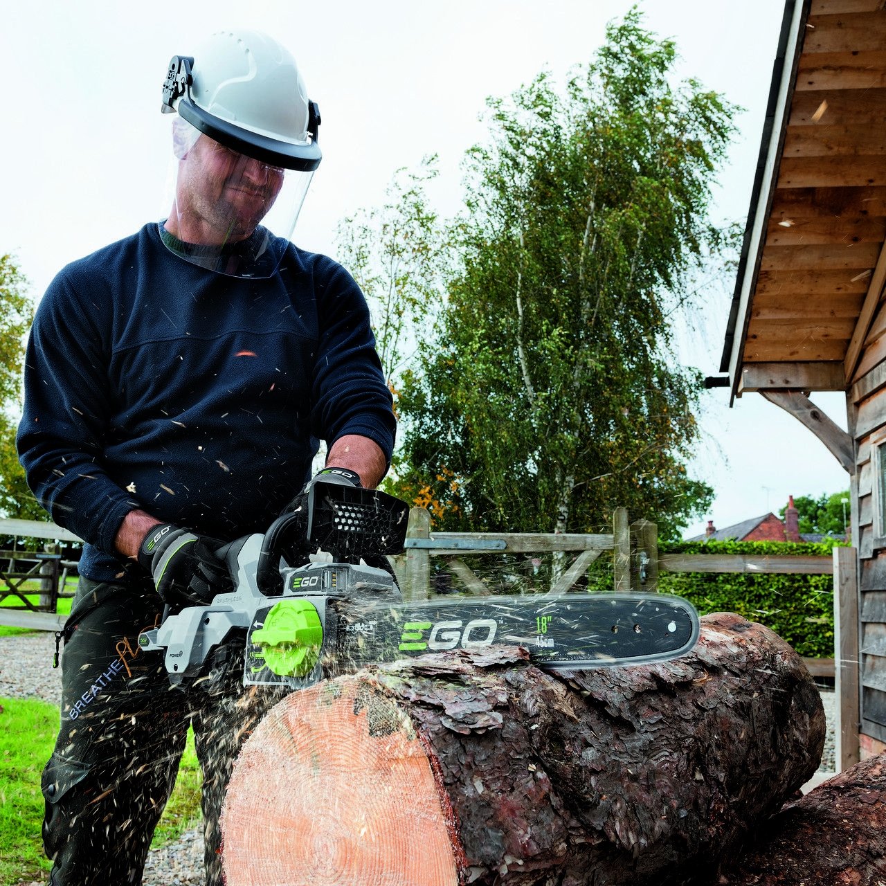 Ego CS1800E Akku Kettundsäge 56 volt 45 cm blad - Bild 4