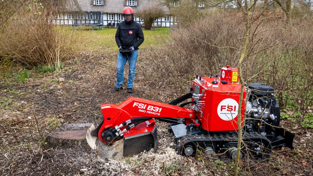 FSI B31 Stobbundfrees – Stronkundfrees  op rupsund - Bild 2