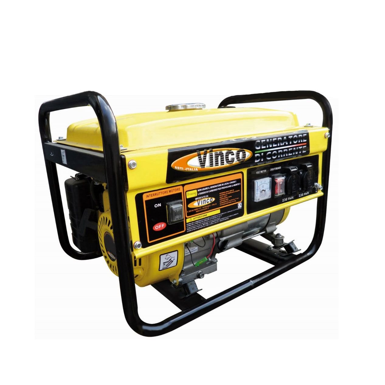 VINCO BDLEC3000 2,8 kW Benzingenerator