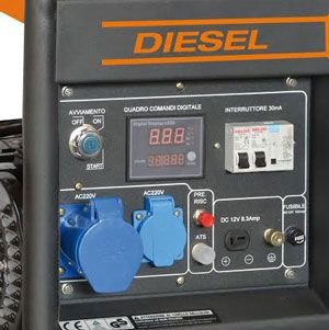Vinco 60211 5,5 kW dieselelektrischer Generator - Bild 2