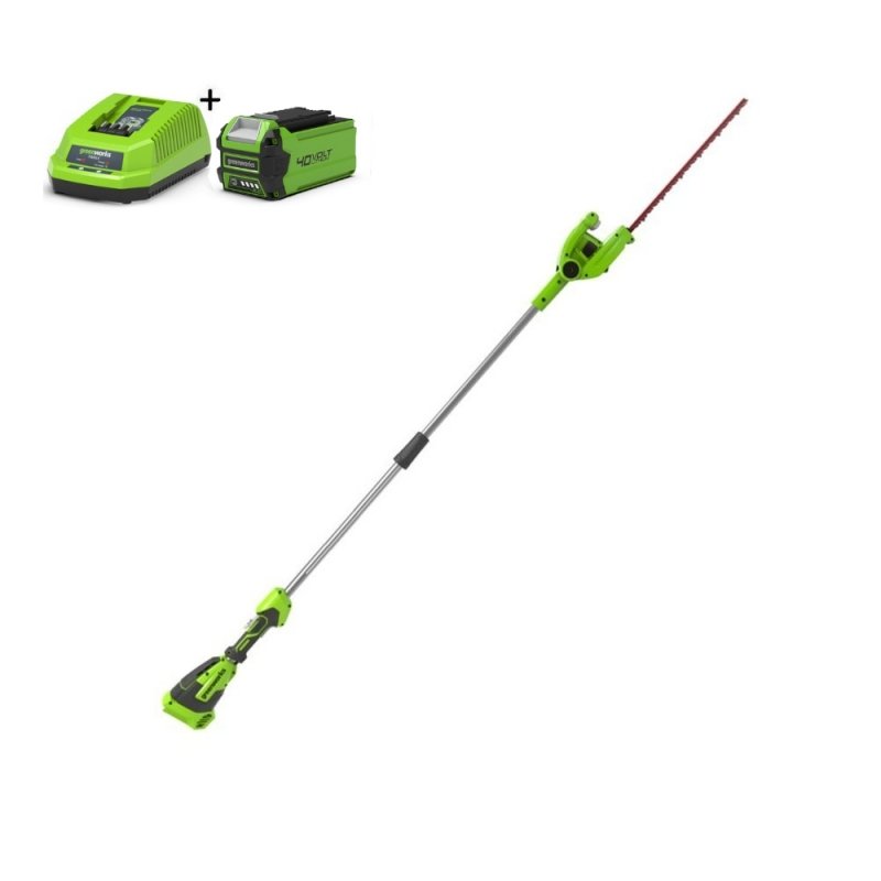 Greundworks 40 volt Akku Heckundschere Langbereik G40PHAK2