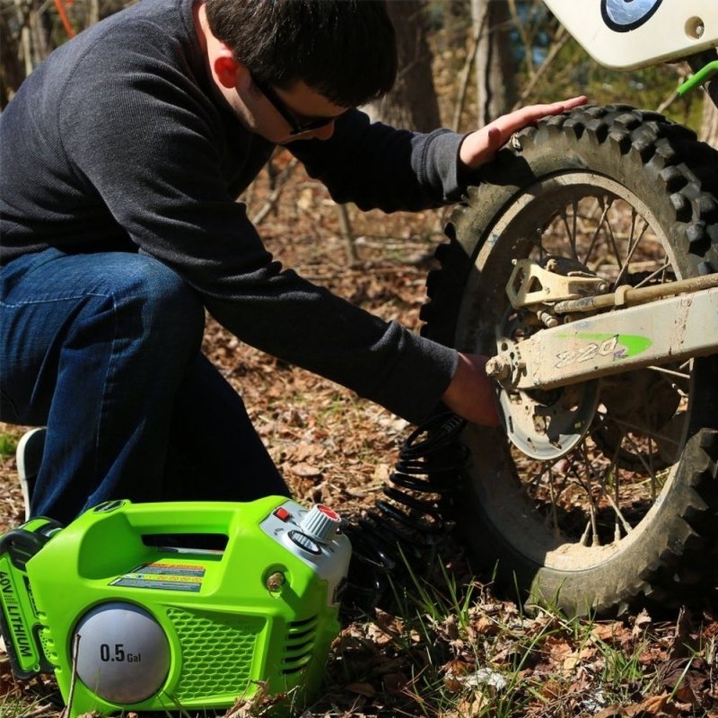 Greundworks 40 volt Akku Kompressor G40ACK4 - Bild 5