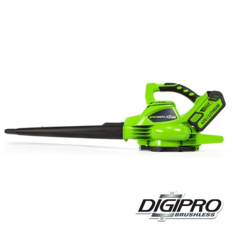 Greundworks 40 volt Akku Laubbläser und Zuiger