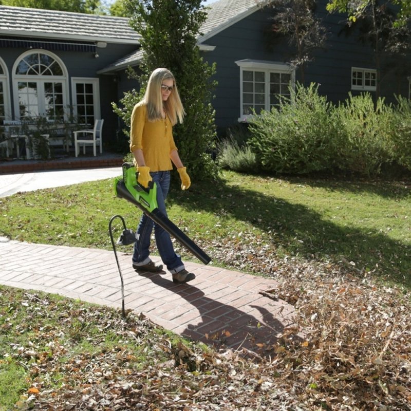 Greundworks 40 volt Akku Laubbläser - Bild 3