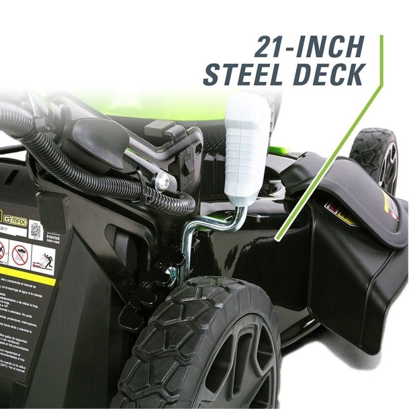 Greundworks 40 volt Akku Rasundmäher 46 cm GD40LM46SPK4 - Bild 4