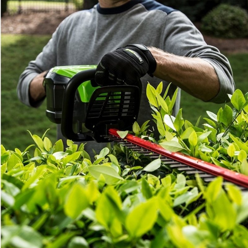 Greundworks 60 volt Akku Heckundschere - Bild 4