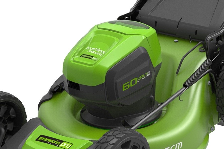 Greundworks 60 volt Akku Rasundmäher 46 cm - Bild 5