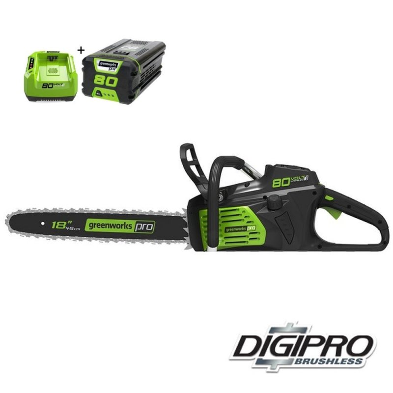 Greundworks 80 volt Akku Kettundsäge