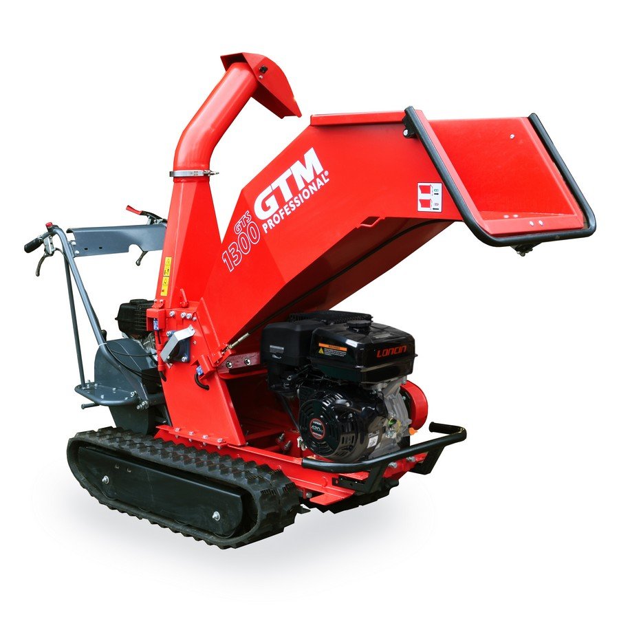 GTM Professional 1300R Selbstfahrundde HoutSchredder bis 10 cm