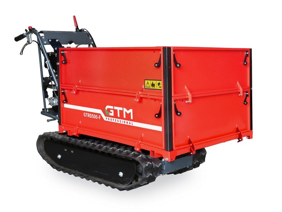 GTM Professional GTRD500-F Rupsdumper Platte bak