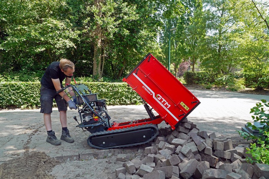 GTM Professional GTRD500-F Rupsdumper Platte bak - Bild 3