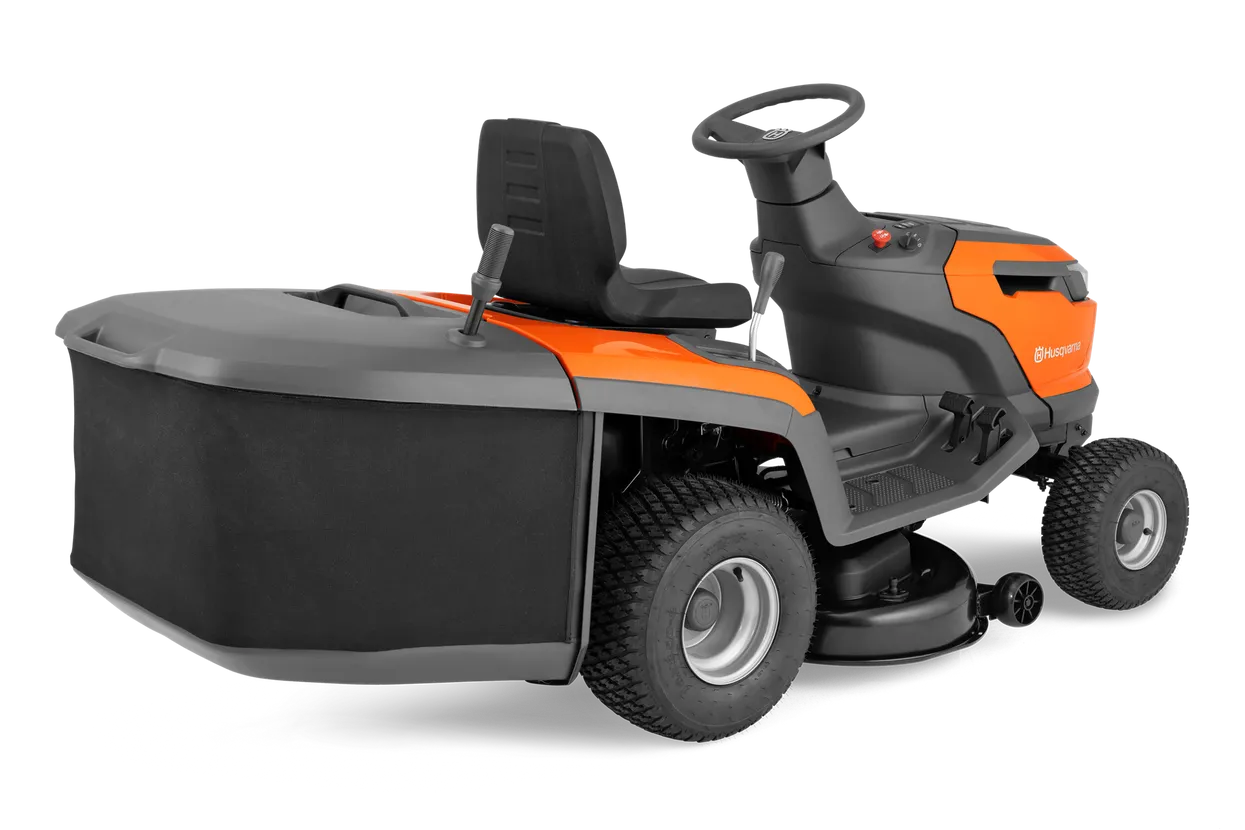 Husqvarna Akku Gartundtraktor Aufsitzmäher TC 100i mit grasFangkorb - Bild 2