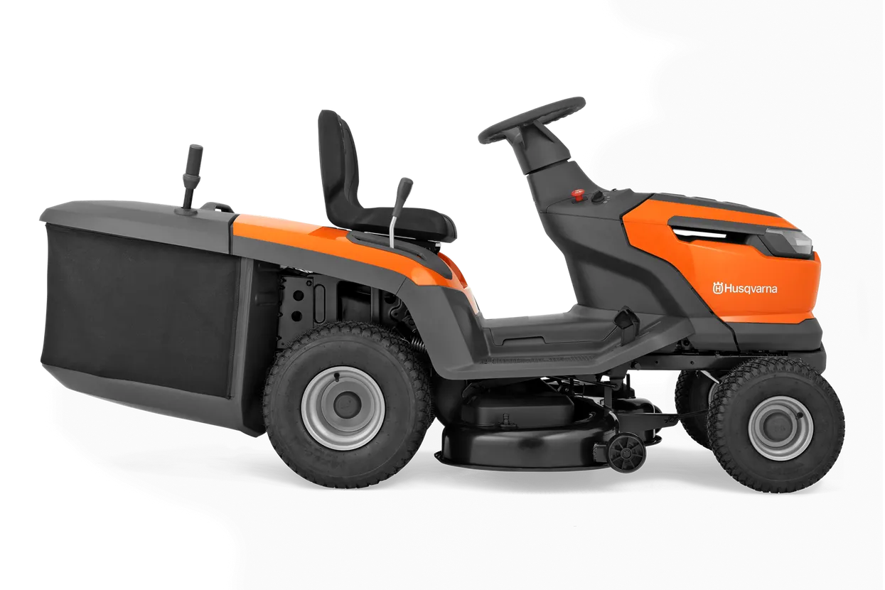 Husqvarna Akku Gartundtraktor Aufsitzmäher TC 100i mit grasFangkorb - Bild 4