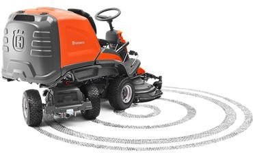 Husqvarna Rider RC 318T Frontmäher mit Fangkorb ohne Mähdeck - Bild 3