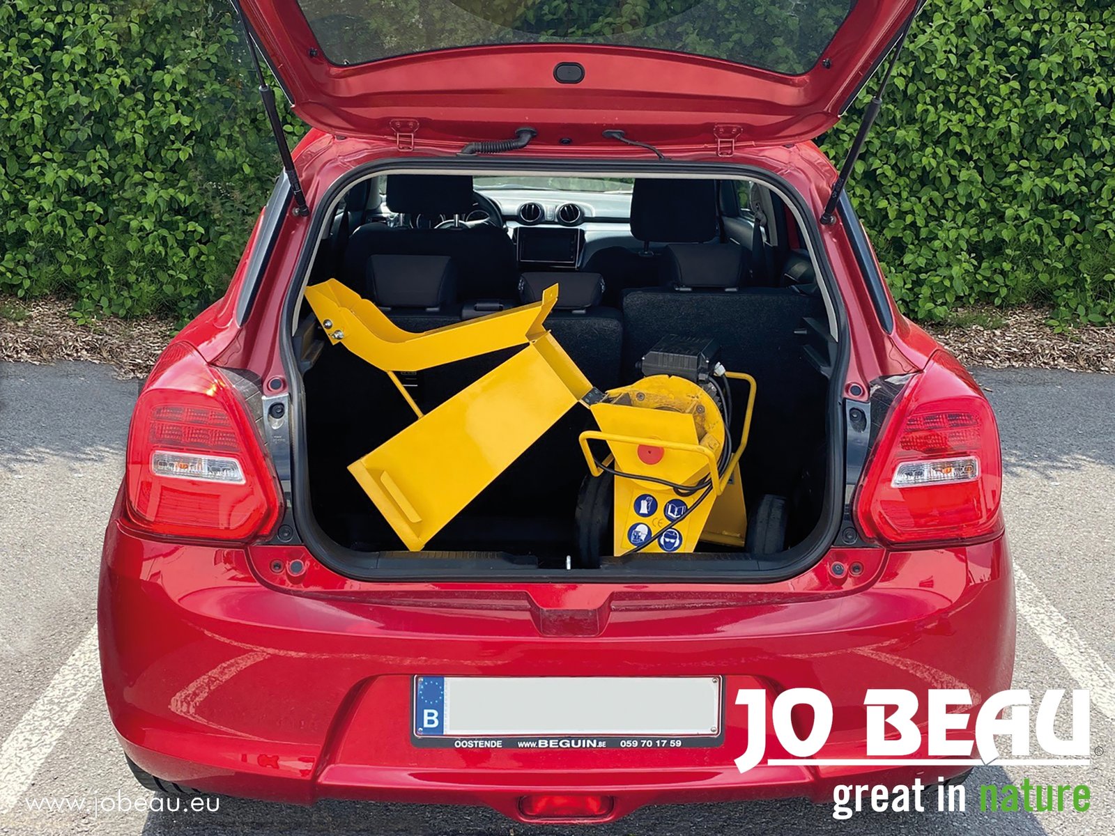 Jo Beau E100 Elektrische Häcksler / HoutSchredder 37mm - Bild 2