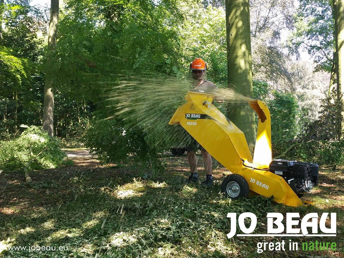 Jo Beau M250 Bundzin Häcksler / HoutSchredder 80mm - Bild 4