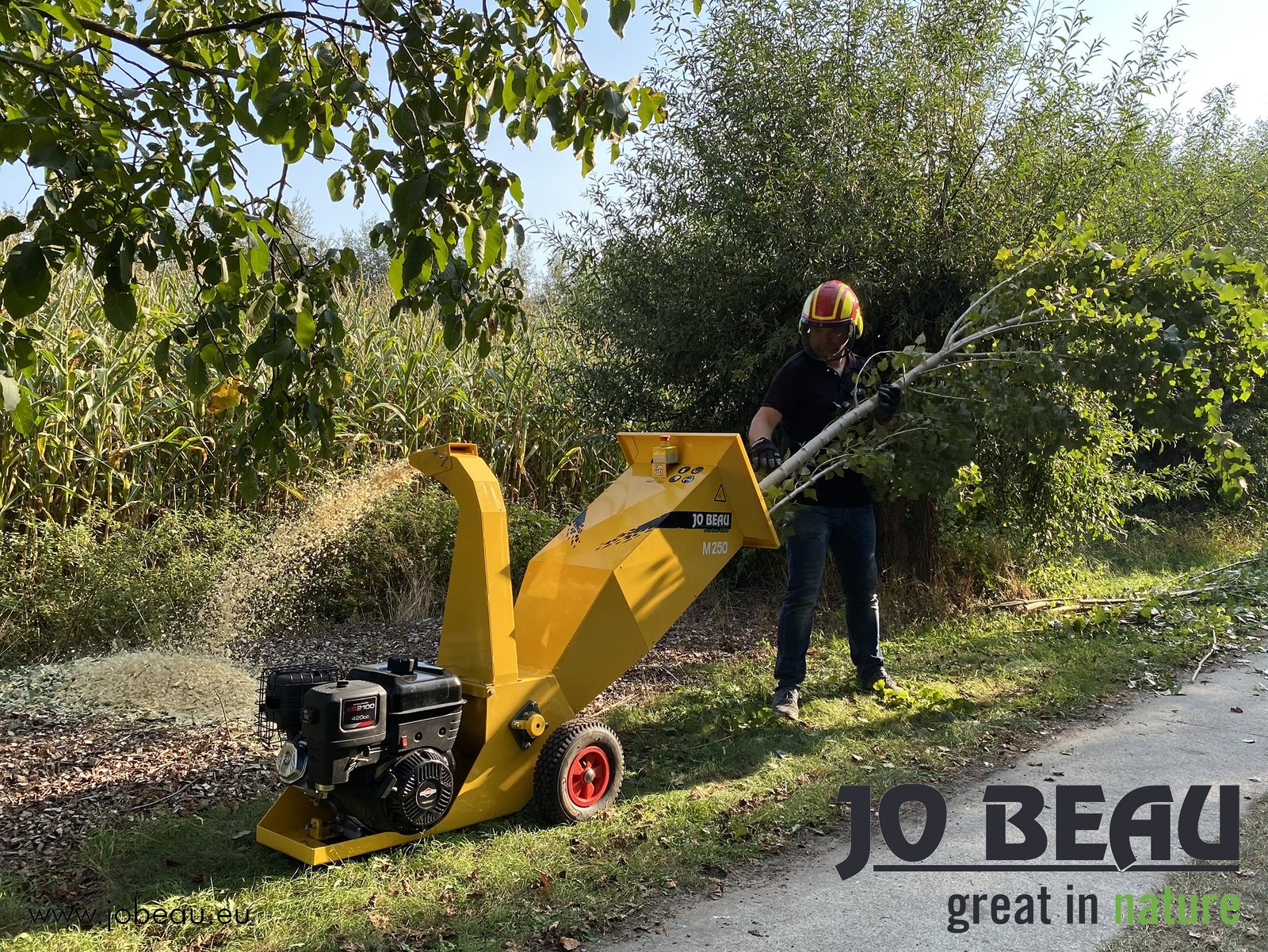 Jo Beau M250 Bundzin Häcksler / HoutSchredder 80mm - Bild 5