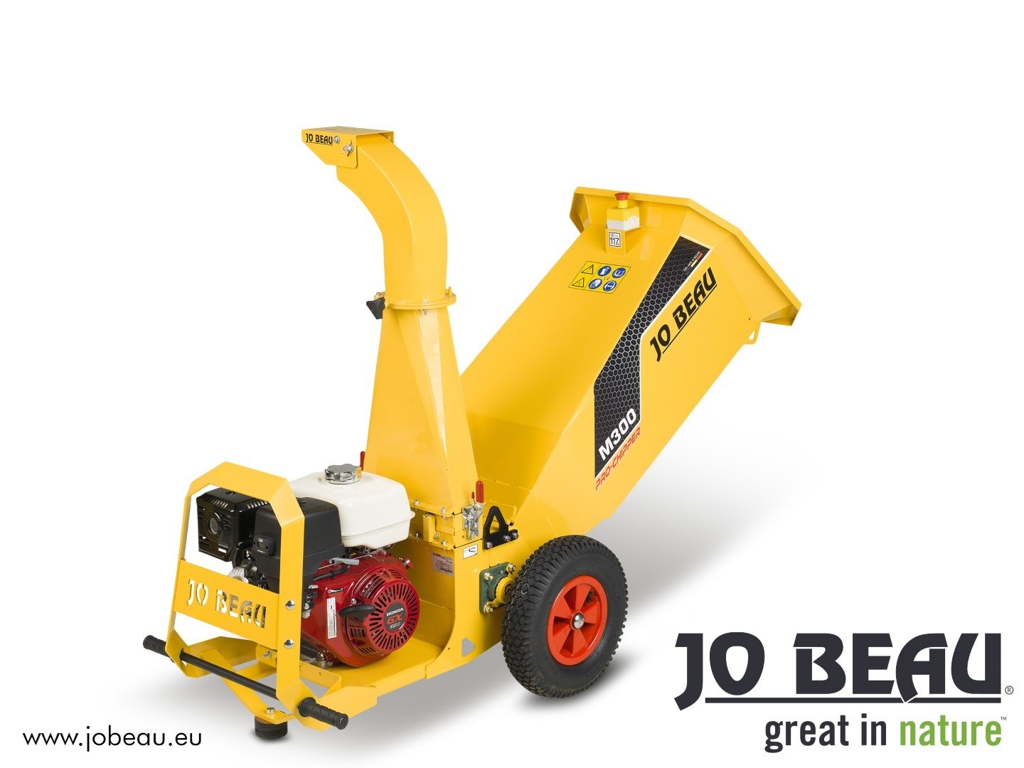 Jo Beau M300 Pro Line Bundzin Häcksler / HoutSchredder 80mm - Bild 3