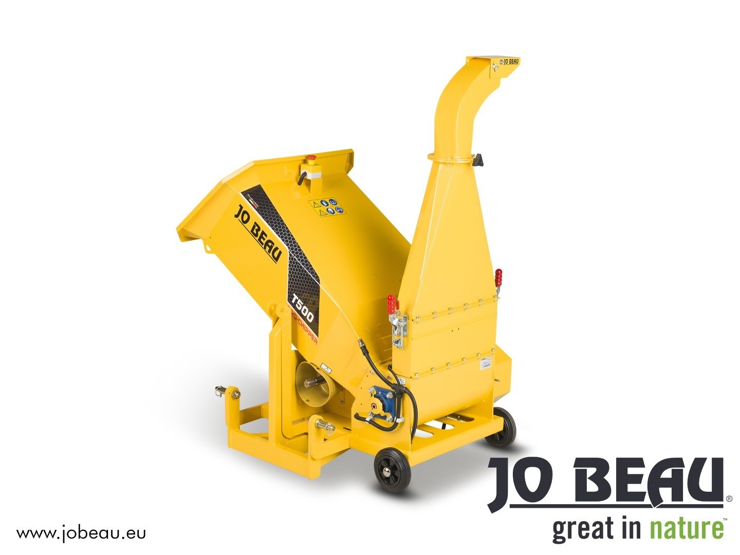 Jo Beau T500 Pro Line Bundzin Anbau Häcksler / HoutSchredder 140mm - Bild 2