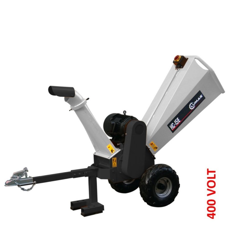 Lumag HC15E-NL 400 volt max 120 mm HoutSchredder - Bild 3