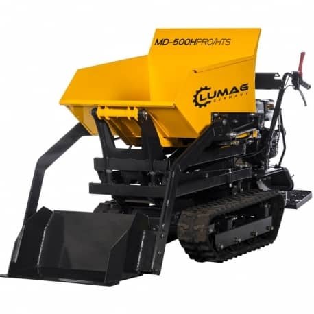 Lumag MD500HPROHTS mini Rupsdumper mit kiepbak und laadschep