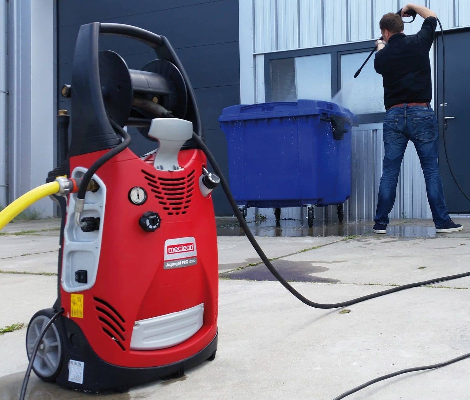 Meclean Aquajet Pro 200/11 Koudwater Hochdruckreiniger - Bild 2