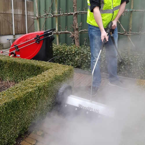Meclean WeedPlus serie-B 120/8 Hochdruckreiniger + Onkruidbestrijding