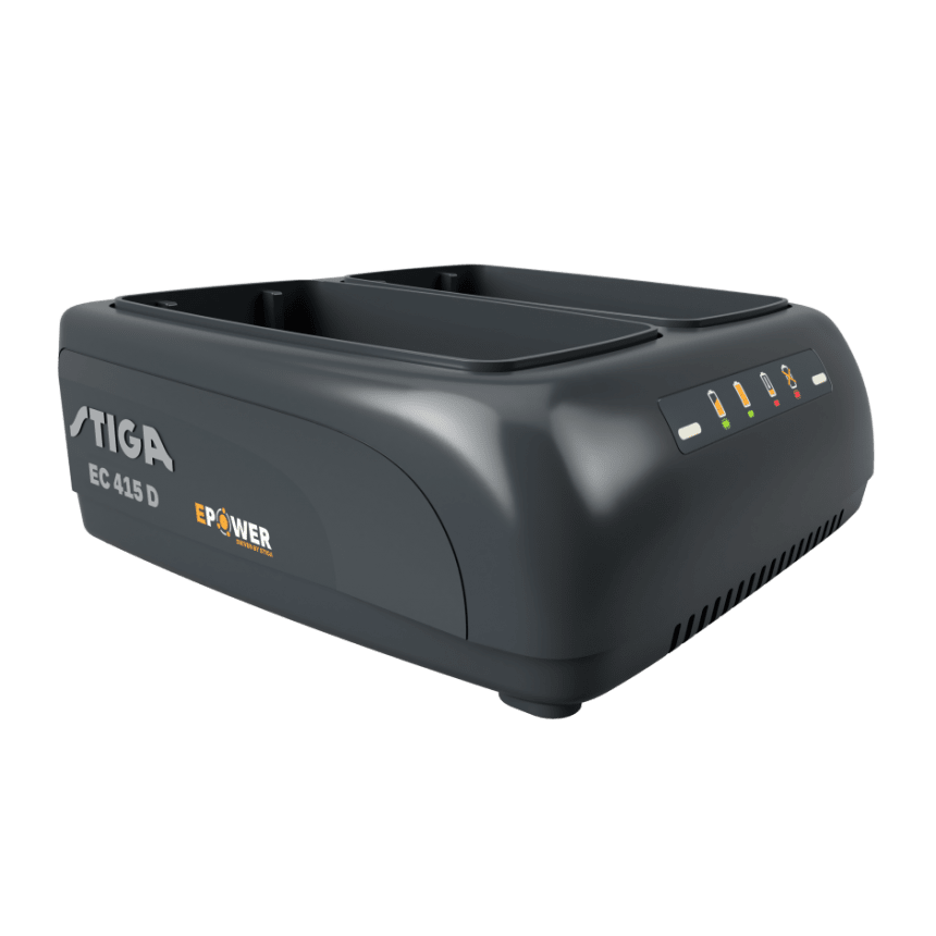 Stiga EC 415 D Dubbele Akkuladegerät