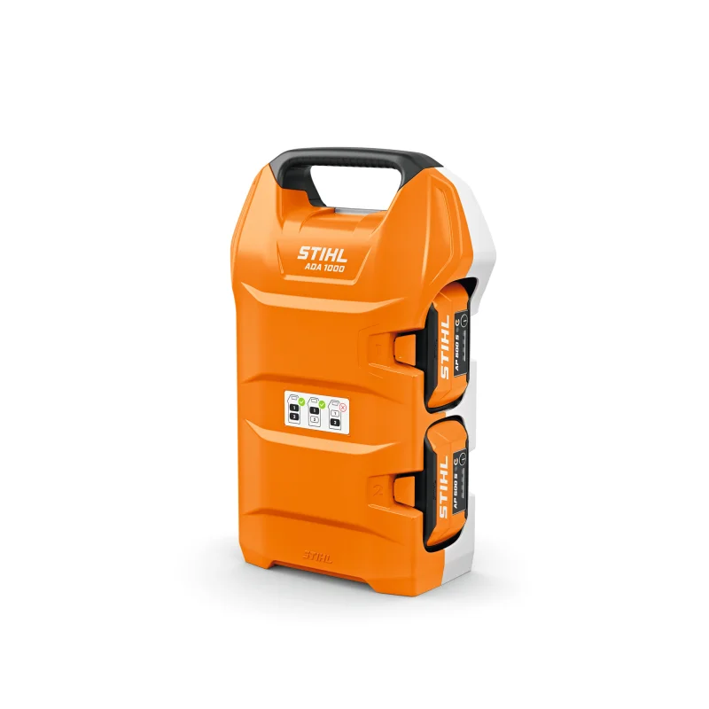 Stihl Akku Adapter ADA 1000 mit 2 Akku schachtund für RMA 765 V und BGA 300