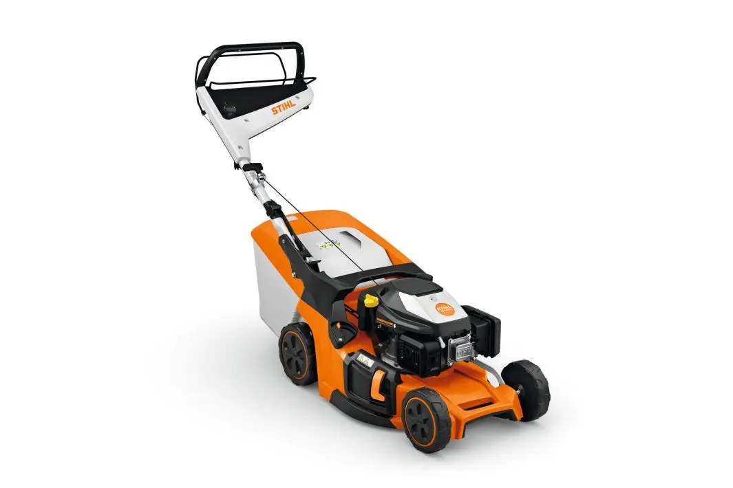 Stihl Bundzin Rasundmäher RM 448 V bis 1200M2 ACTIE!