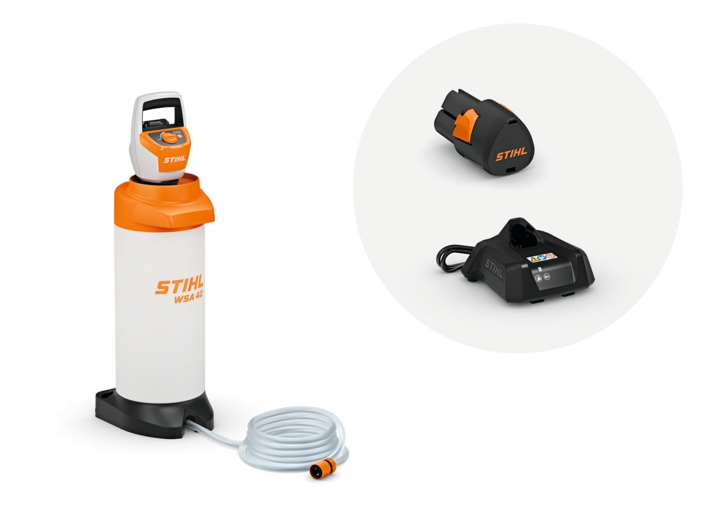 Stihl WSA 40 Akkudruk Watertank tbv Doorslijpers